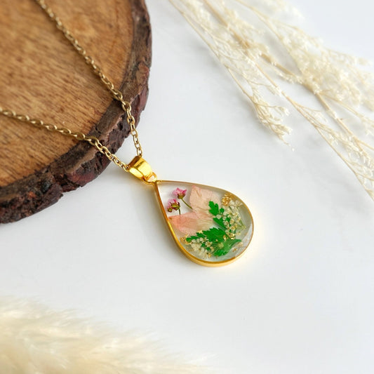 January Birth Flower Necklace