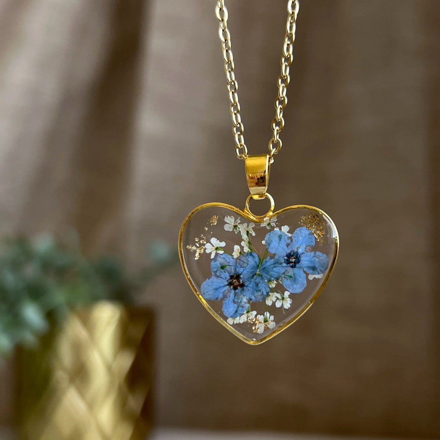 Gold Heart Necklace